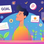 Track performance relative to your personal goals