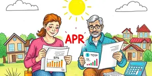 Compare offers based on APR, not just monthly payment