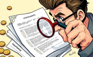 Check loan insurance policies for unnecessary extras