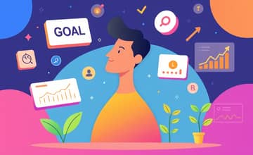 Track performance relative to your personal goals