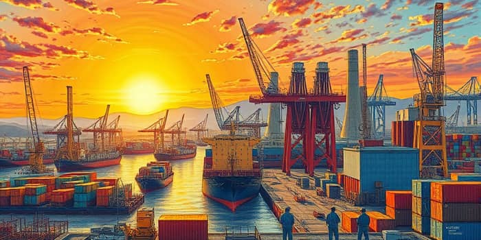 Manufacturing data points to uneven global recovery
