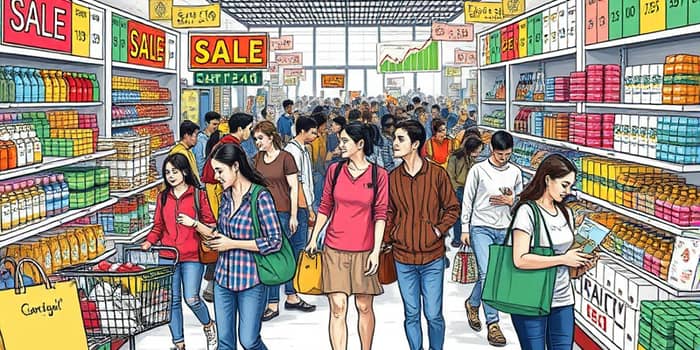 Consumer spending patterns signal mixed confidence